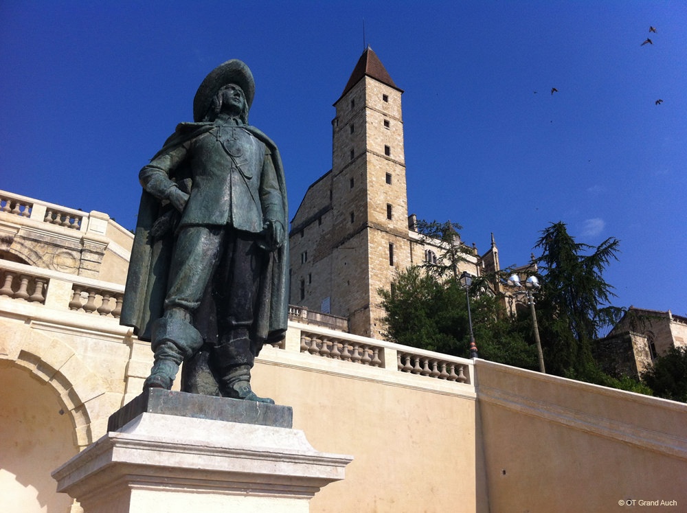 statue de d'Artagnan