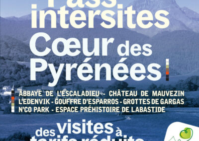 1ère de couverture Pass Intersites Cœur des Pyrénées