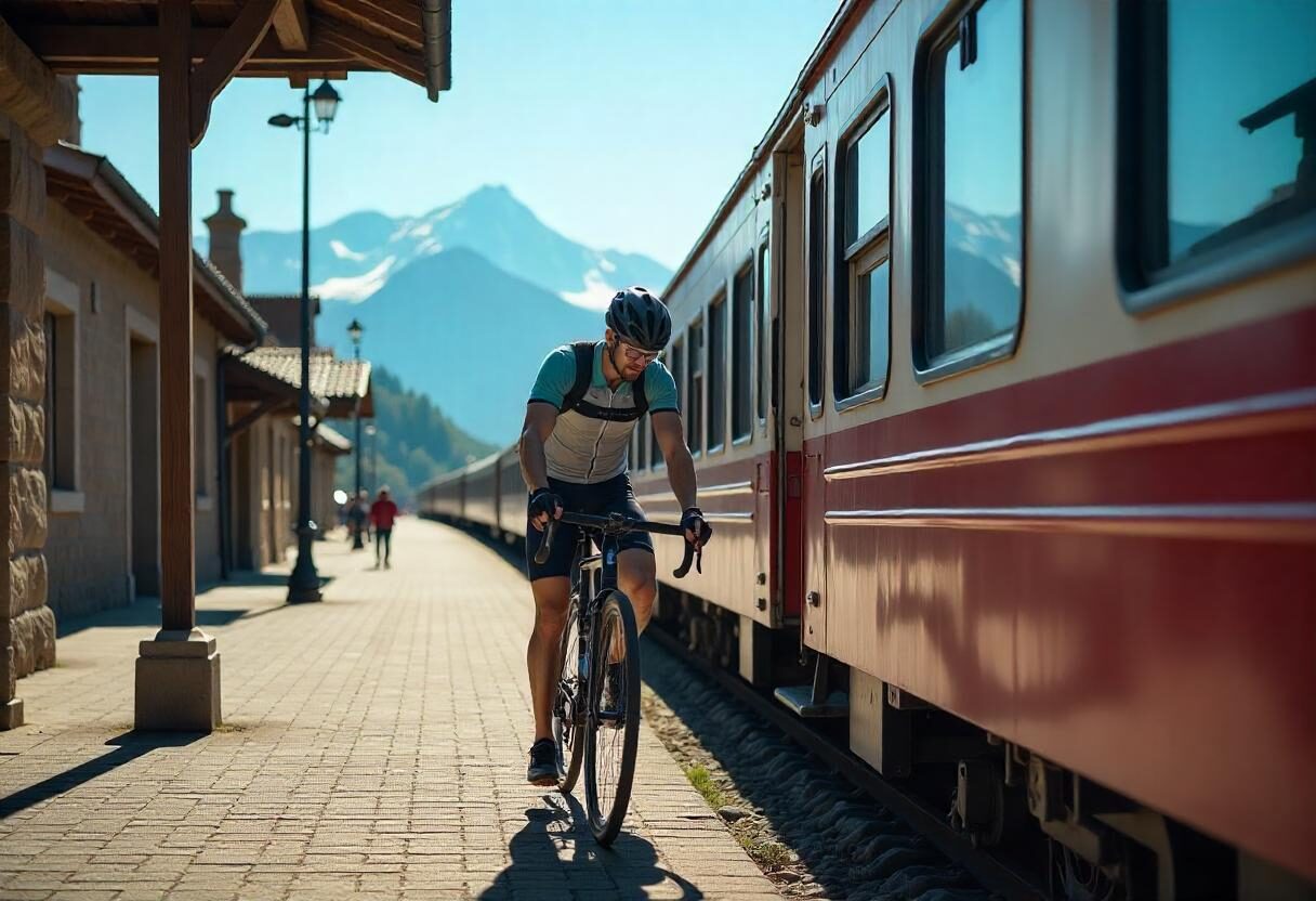 Train en vélo